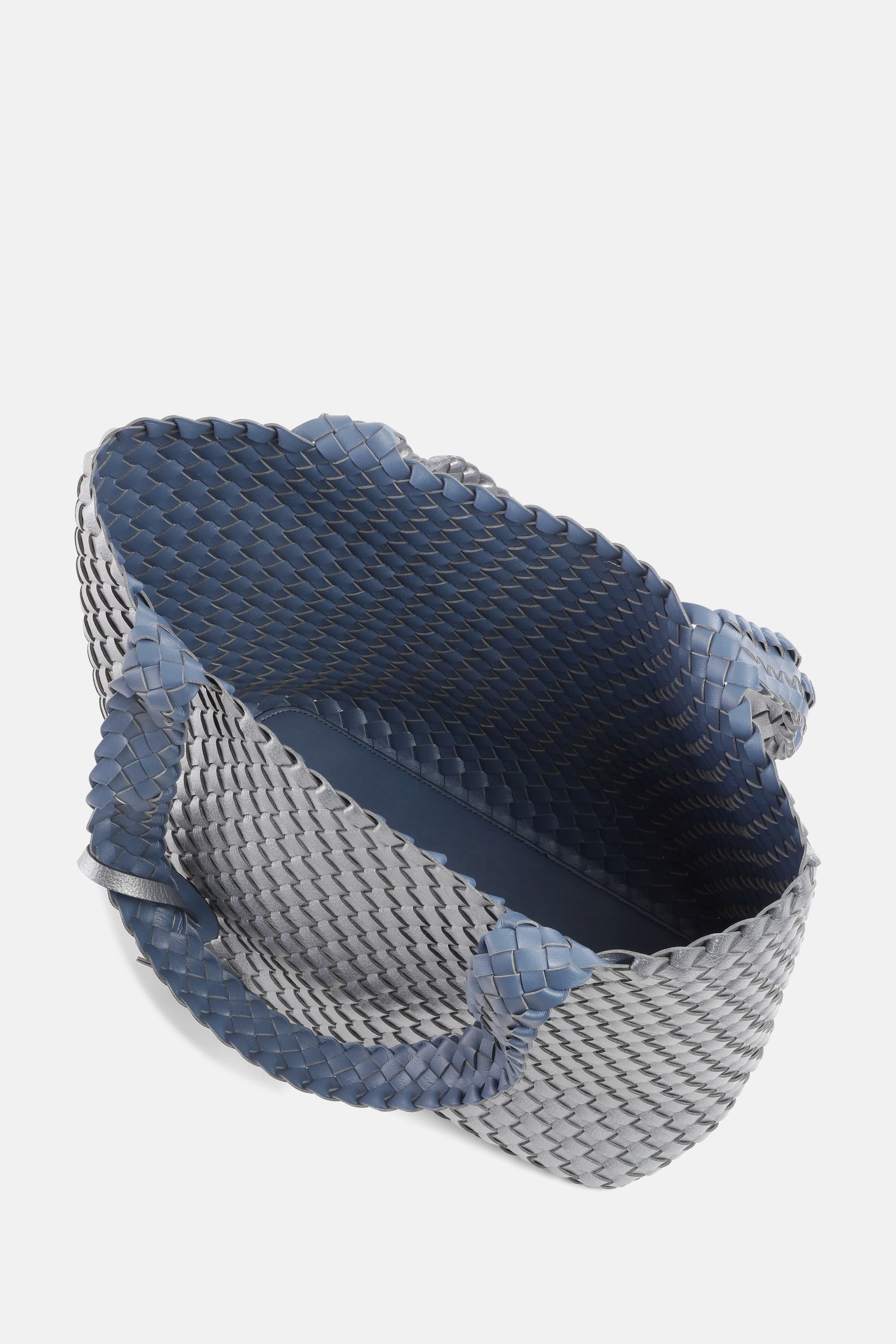 Tote Bag Flätad - Orion Blue Antique Silver